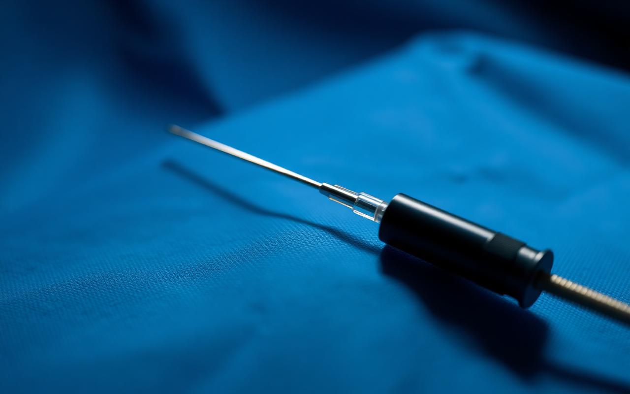 Microcatheter and guidewire, ready on the field